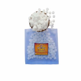 SHANVI CAMPHOR WORKS DESI Pure Camphor for Pooja 50 Grams (Button Shaped Camphor)