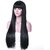 Elegant Hairs Human Hair Long Straight Hair Wig for Women(Black,Size-42)