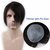 Shaear Hairs synthetic Hair Wig, Hair Patch For Men Original With Front Lace Tape And Wig Clips (Front Lace Skin Ultrathin (V-Looped) (9x7 Inch, Black)