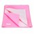 MR Brothers Baby dry sheet water resistance small size (19x27) Inches, Pink- Pack of 1