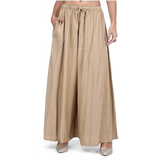 How to wear palazzo pants for plus size women.