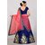 Saadhvi Blue Silk Embroidered Lehenga Choli