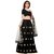 Saadhvi Black Art Silk Embroidered Lehenga Choli