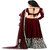 Saadhvi Maroon Raw Silk Embroidered Lehenga Choli