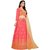 Saadhvi Pink Silk Embroidered Lehenga Choli
