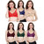 Daily Wear Hosiery Non-Padded Bra (Pack of 6)