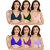 Daily Wear Hosiery Non-Padded Bra (Pack of 6)