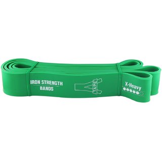 A TAPE Exercise Heavy Resistance Super Loop Band Aerobic Cardio 41 inch long Green 82 inch Resistance Band