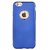 Gadgetworld Luxury Metal Buttons Slim Fit Case Cover for iphone 7 (Blue)