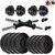 SPORTO COMBO HOME GYM SET 30kg WEIGHT 3 FEET ZIGZAG ROD+ALL GYM ACCESSORIES
