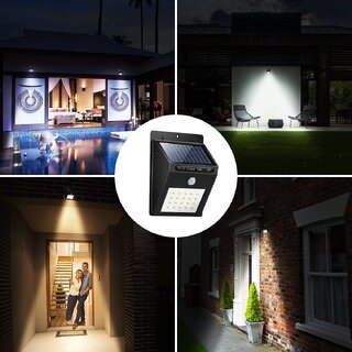                       Solar LED Light (Wall Mounted Pack of 1)                                              