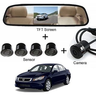 Buy After cars 4.3 Digital TFT LED Screen with Reverse Parking Sensor ...