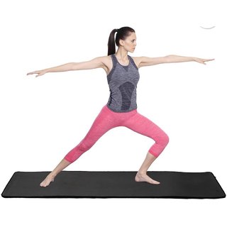 HomeStore-YEP Fitness Non Slip Yoga Mat For Home, Gym, Workout Etc 173cm X 61cm For Men Women 4mm Thick, Grey