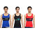 JET LYCOT Men's 100 Combed Cotton Rib Fabric Bullet Gym Vest Pack of 3