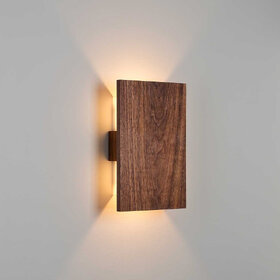 D4P Wooden LED Wall Lamp, Warm White Wall Hanging Lamp for Living Room, Bedroom  Home Decoration