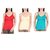 Women's/Girls Slips And Bra Fancy Design Camisole Combo Pack of 3 Multicolor