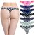 Seamless Underwear Bikni Nylon Pack of 5 Assoretd Colour Spandex Women Panties Free Size upto 38