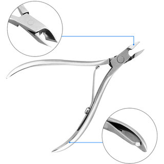 Stainless Steel Cuticle Nippers/Cutter / Clipper for Nail Art 1 Pc.