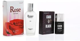 Formless Perfume Combo 30ml Rose, 30ml CarbBlack Spray