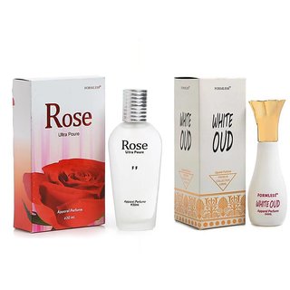                       Formless Perfume Combo 30ml Rose, 30ml White Oud Spray                                              