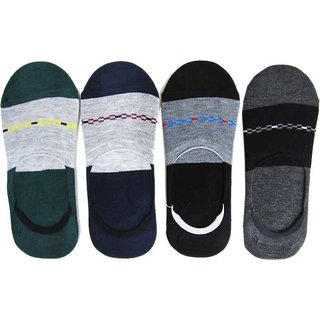Cute look fashin Men Cotton Loafer Socks   (Pack of 9 )