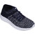 Sukun Blue Socks Knitting Sport Shoes F31