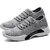 Apexindia Gray Open Closure Sports Shoes For Men