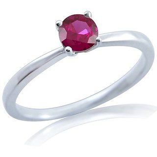                       Natural Manik stone ring original & lab certified ruby 5.25 ratti  silver ring for astrological purpose                                              