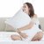 SLEEPY SHEEP Plain Microfiber Solid Sleeping Pillow with Microfiber Filling for Bed  Living Room (Pack of 1)