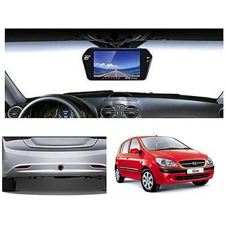 Buy After Cars 7 Inch Full HD Bluetooth Back Mirror Monitor Screen with ...