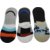 VOICI France Mens Cotton Multicolored Loafer No show Socks Free Size Pack of 15