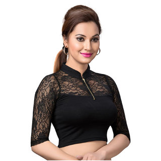 black stylish blouse