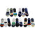 VOICI France Mens Cotton Multicolored Loafer No show Socks Free Size Pack of 15