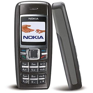 (Refurbished) Nokia 1600 (Single SIM, 1.4 Inch Display, Black) - Superb Condition, Like New