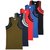 JET LYCOT Men's 100 Combed Cotton Rib Fabric Prime Gym Vest Pack of 5
