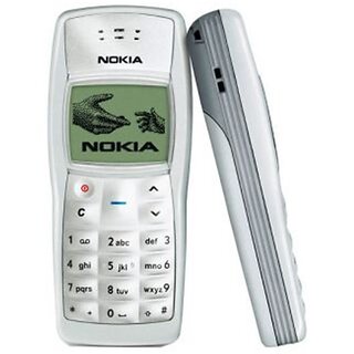                       (Refurbished) Nokia 1100 (Single Sim, 1.2 Inches Display, Assorted Color) - Superb Condition, Like New                                              