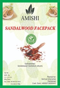 Amishi Sandalwood Face Pack (Chandan), 100gm
