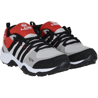 Buy Lancer Kids Grey Red Sports Running Shoes Online @ ₹499 from ShopClues