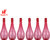 Harsh Pet 1000ml Neer Red Bottle Set of 6