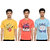 JET LYCOT Star T-Shirt Round Neck Printed For Mens / Boys Pack of 3