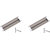 ONE10 ALUMINIUM CONCEALED HANDLE FOR SLIDING DOORS 4 INCH (PACK OF 2)