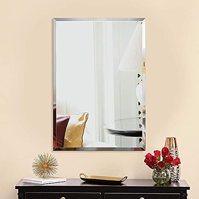 Buy Decorative Wooden Wall Mirror Online | Centrepoint UAE