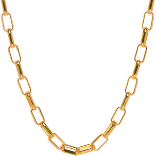                       Hetprit Golden Colour Beautiful Neck Chain For Women                                              