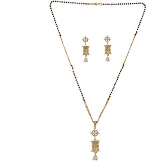                       Hetprit Trendy Brass Pendent Combo Set  For Women                                              
