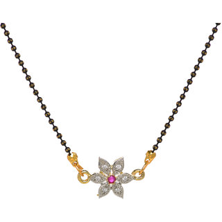                       Hetprit Brass Gold Plated Mangal Sutra  For Woman                                              