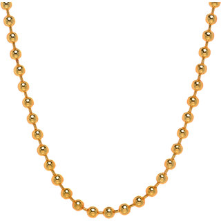                       Hetprit Golden Colour Beautiful Necklace For Women                                              