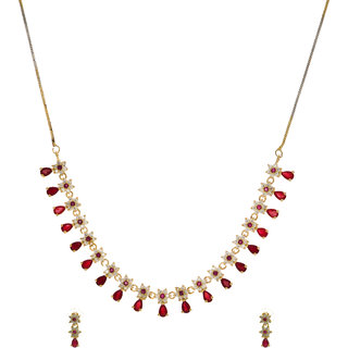 Hetprit Shimmering Graceful Jewellery Set  For Women