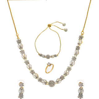                       Hetprit Shimmering Graceful Jewellery Set  For Women                                              