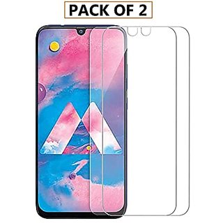                       Tempered Glass Screen Protector 0.3mm Thickness (2.5D Curve) Anti Finger Print for Vivo V11 Pro pack of 2                                              