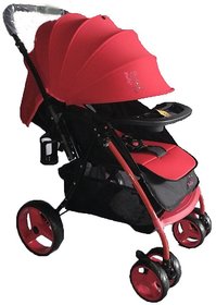 POLLYS PET JX9725 TCW BABY STROLLER RED